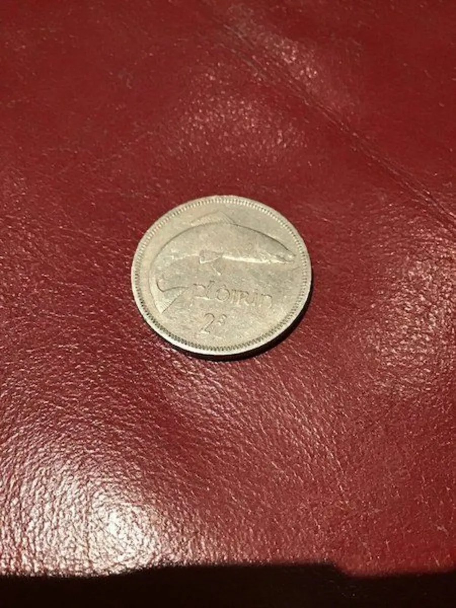 Rare Irish coin - 1954 Florin (Two Shillings) coin