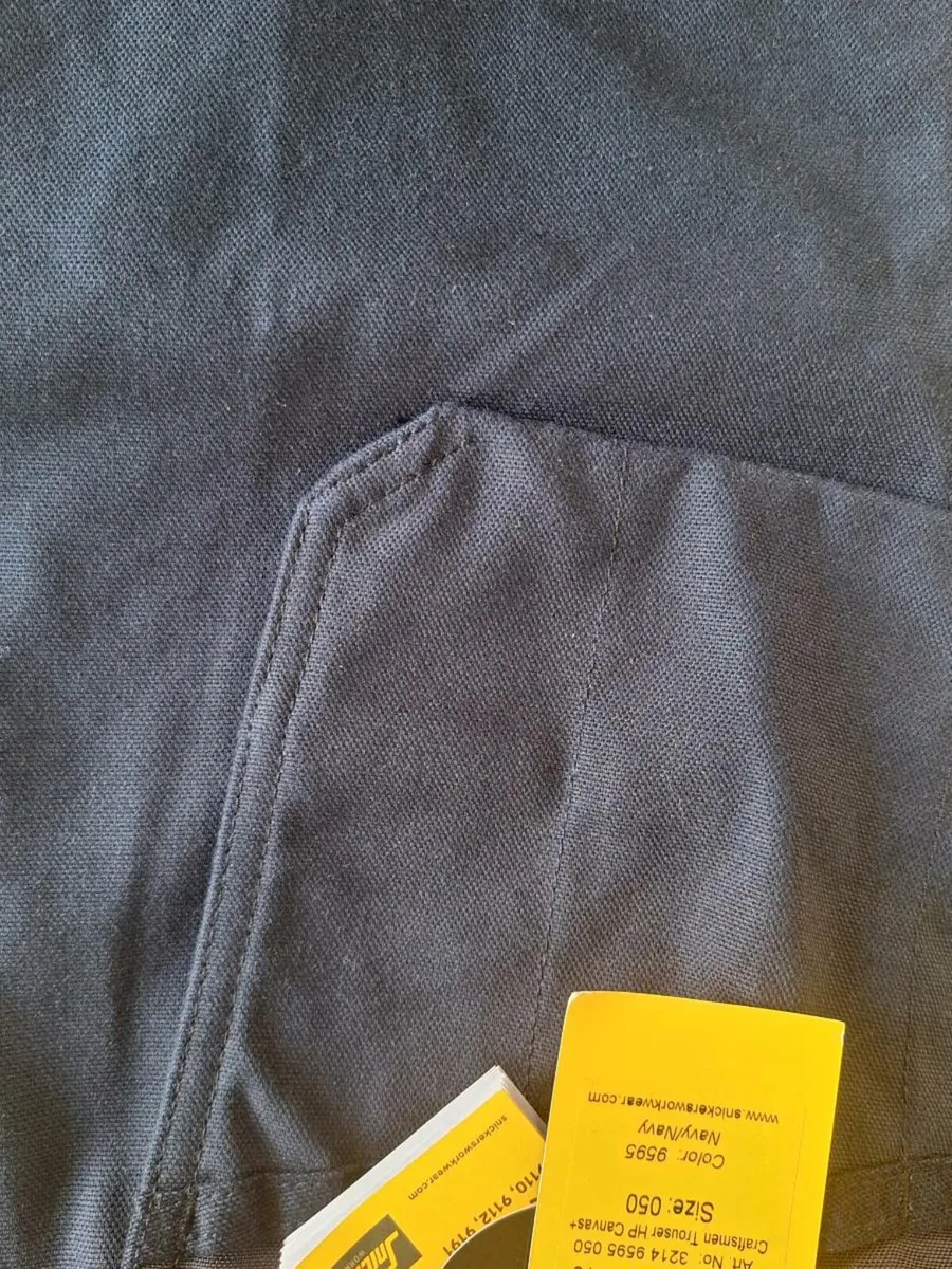Snickers Craftsman Workwear Trousers Size 96 3214 - Image 3