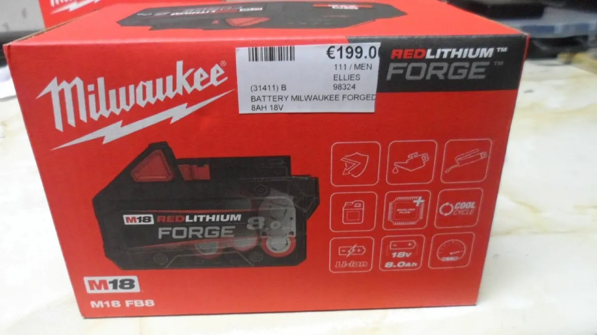 Milwaukee Forge Batteries - Image 1