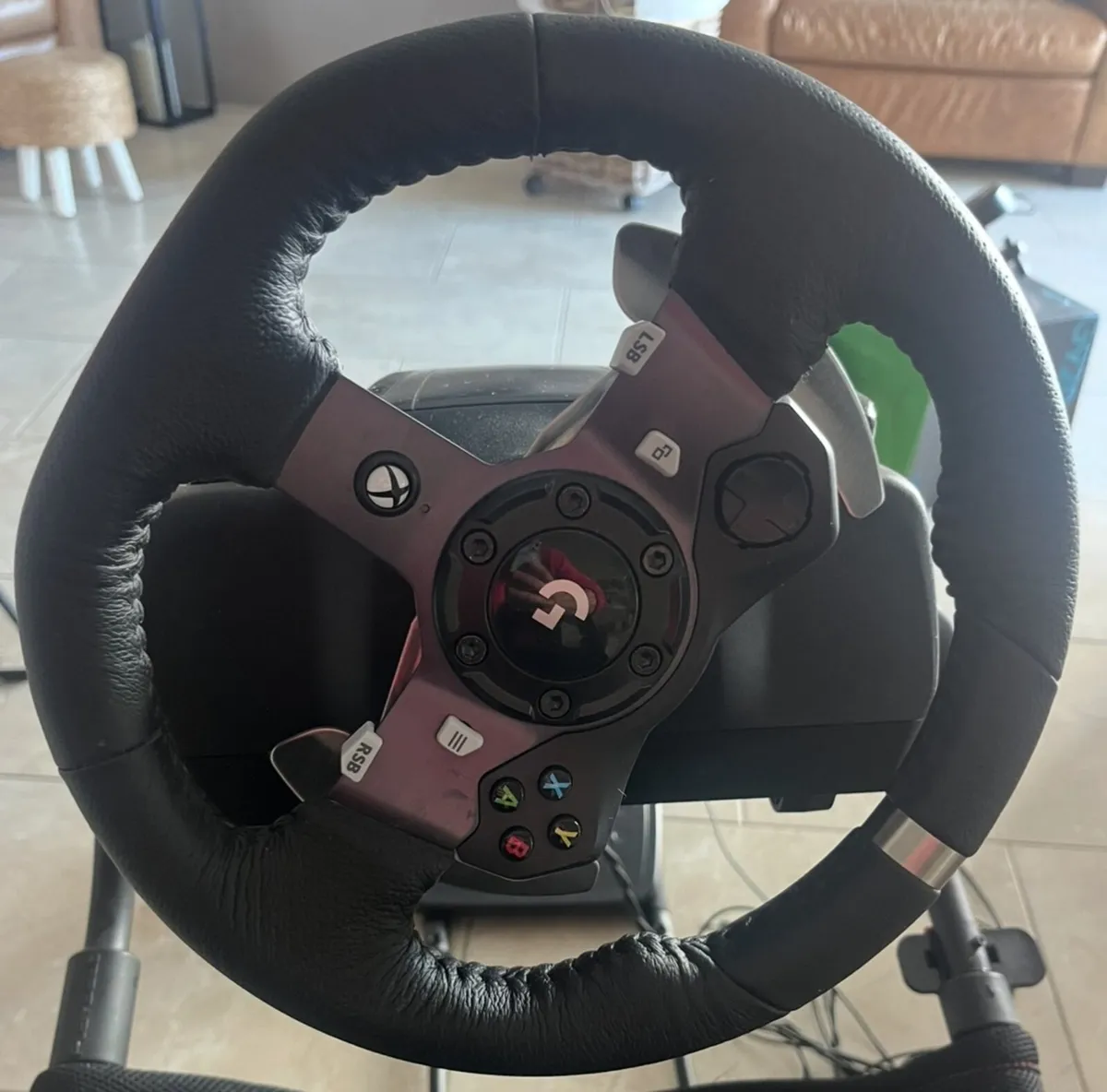 G920 Xbox racing wheel and pedals - Image 1