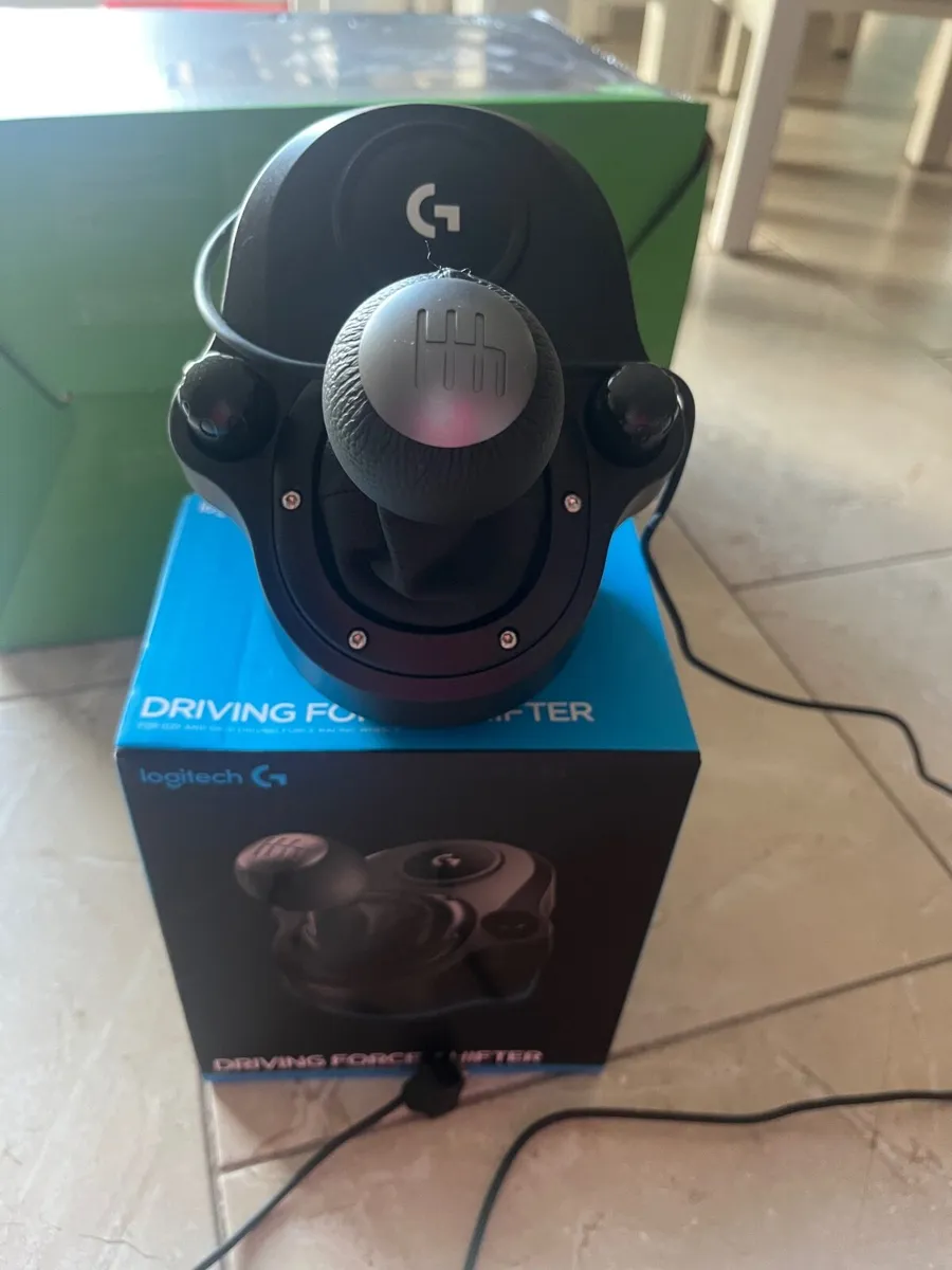 Logitech driving force shifter
