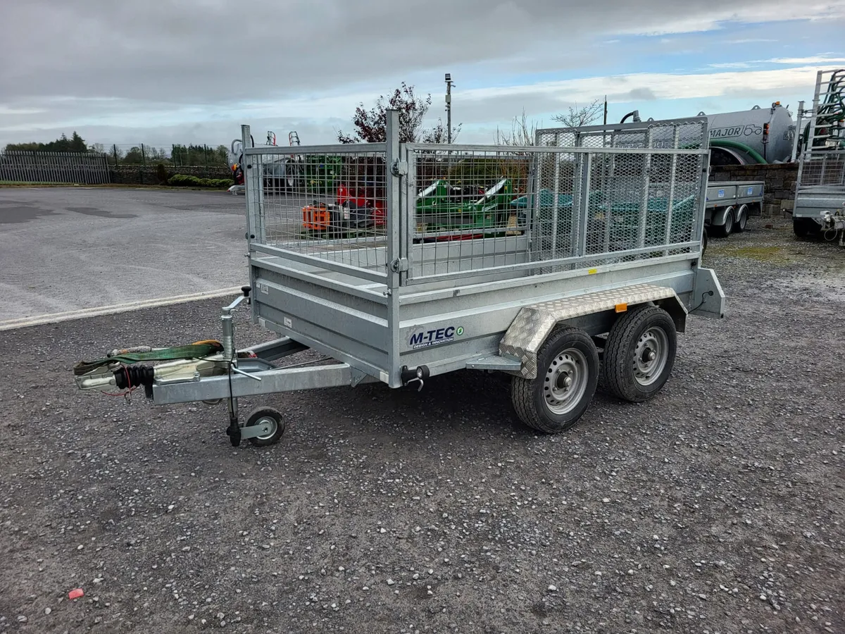 New Mtec 8x5 Twin Axle Car/Jeep Trailer - Image 1