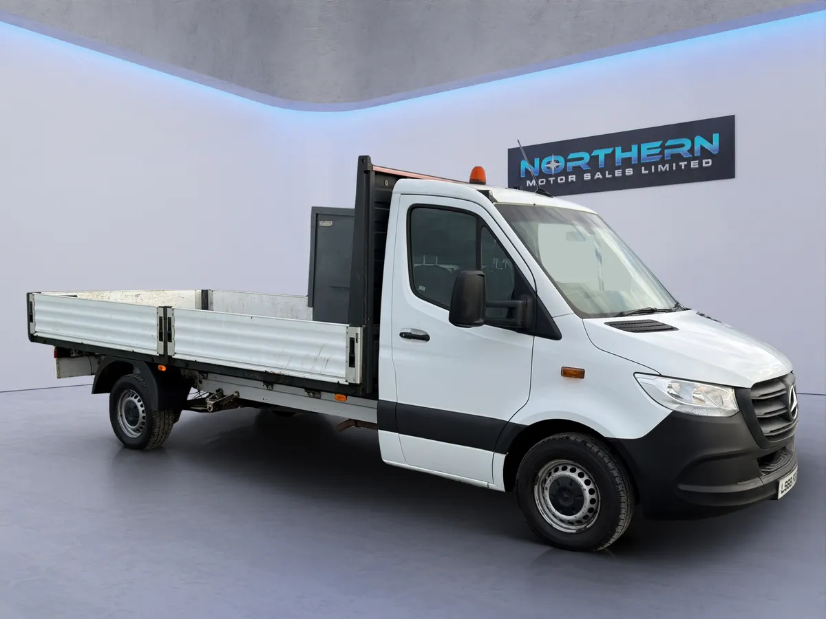 2018 Mercedes Sprinter 314CDi Dropside Auto - Image 1