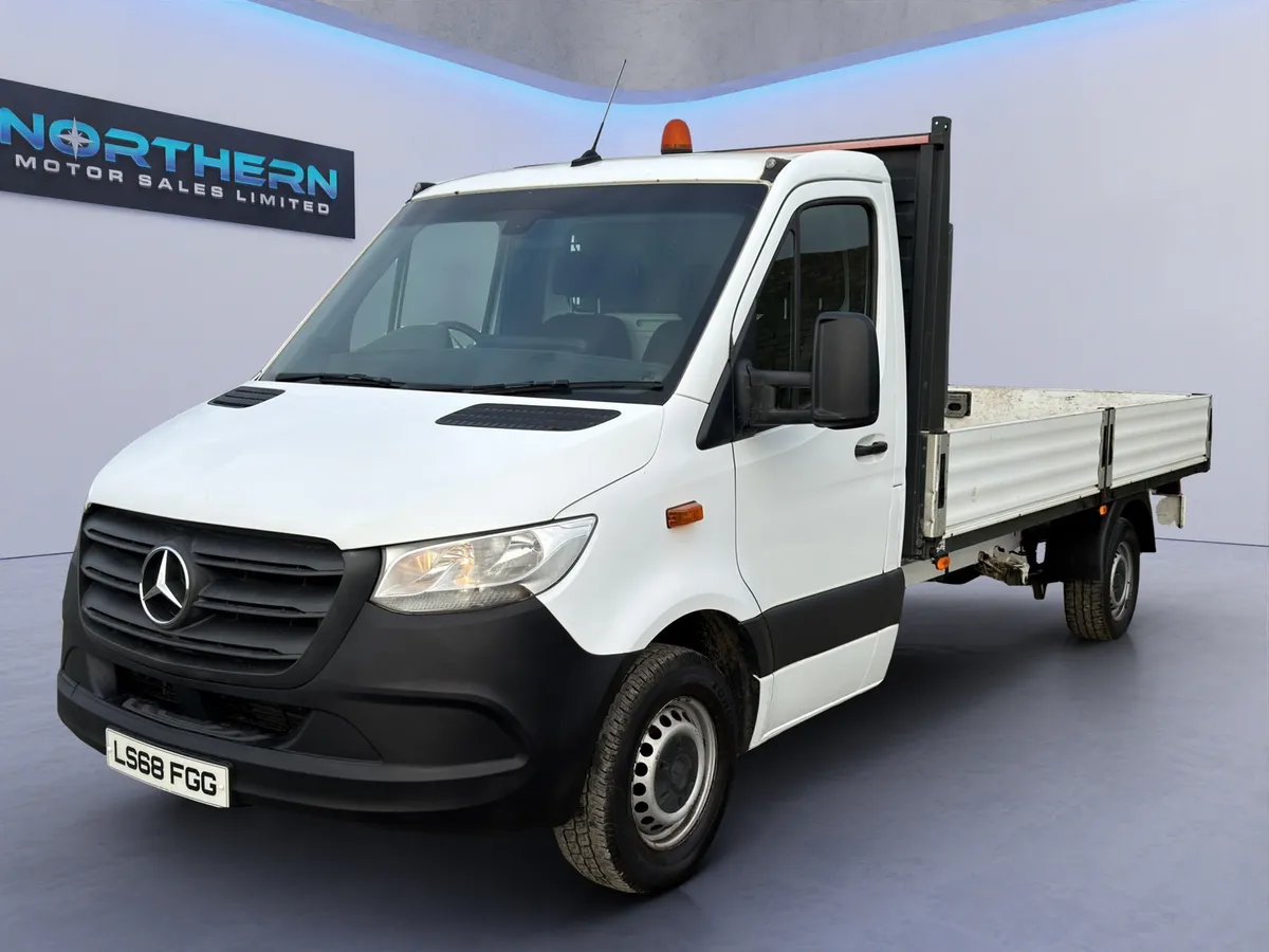 2018 Mercedes Sprinter 314CDi Dropside Auto - Image 3