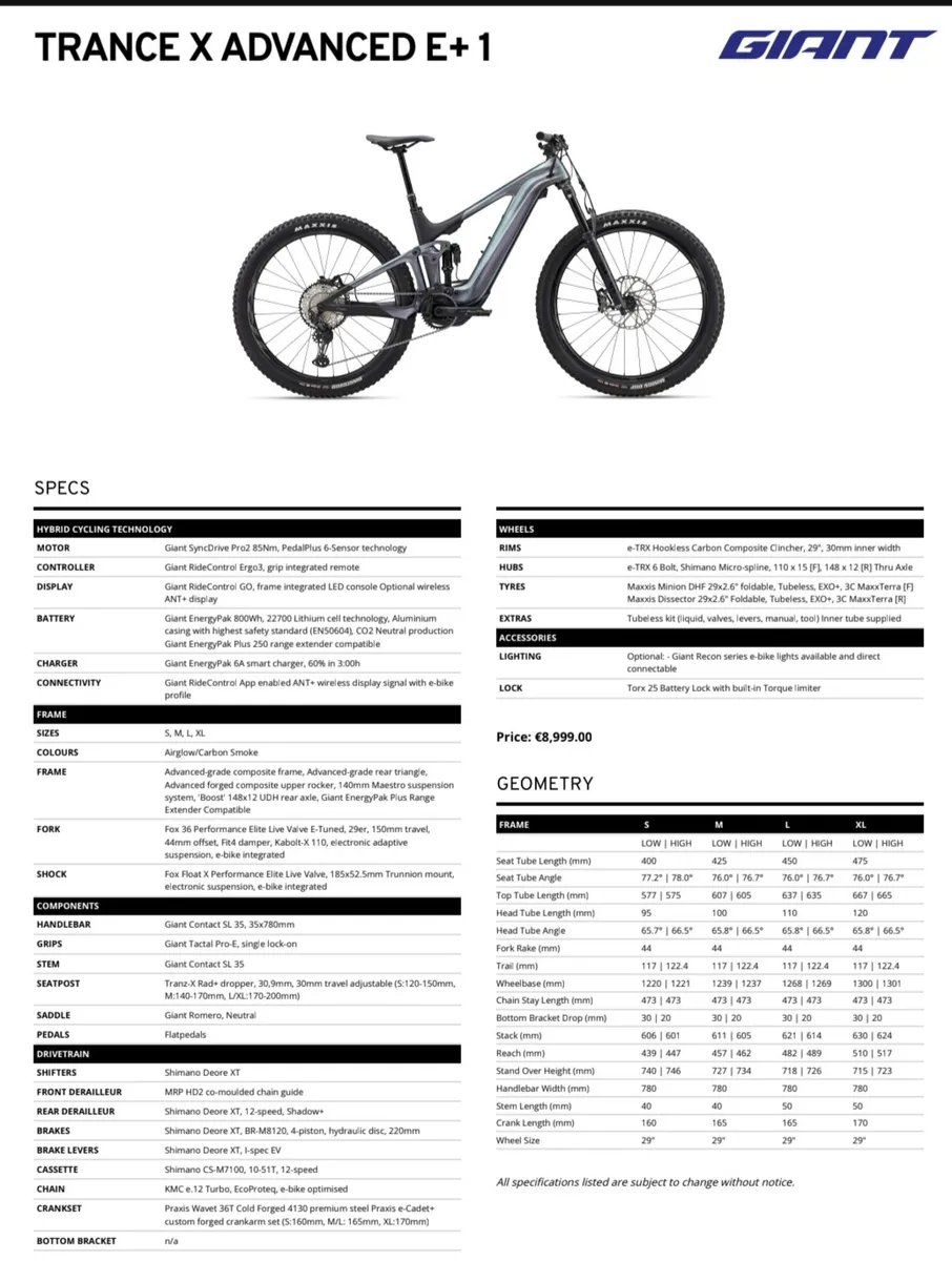 Giant Trance emtb - Image 2