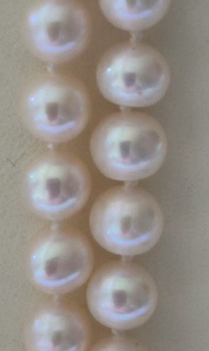 Cultured Pearl Double Strand Necklace - Image 4