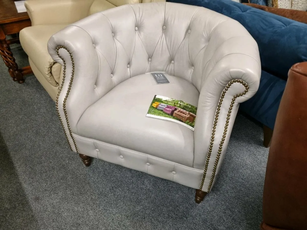 Alexander and James leather chairs