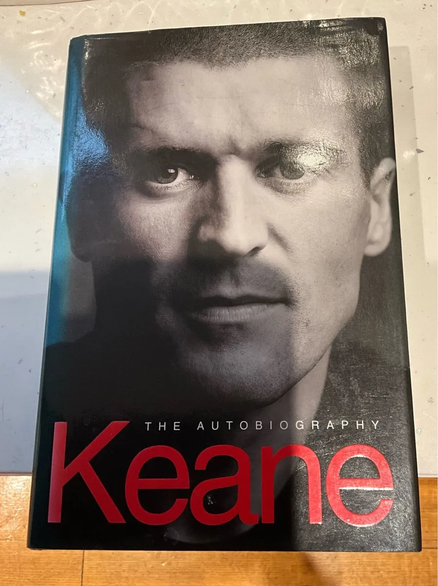 Roy Keane Autobiography & Pencil Sketch - Image 3