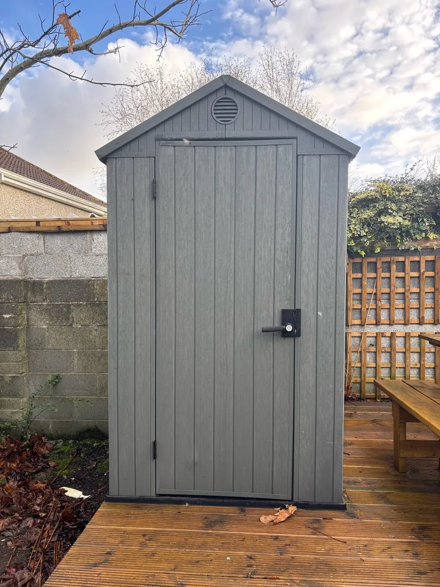 6x4 Keter Shed - Image 1