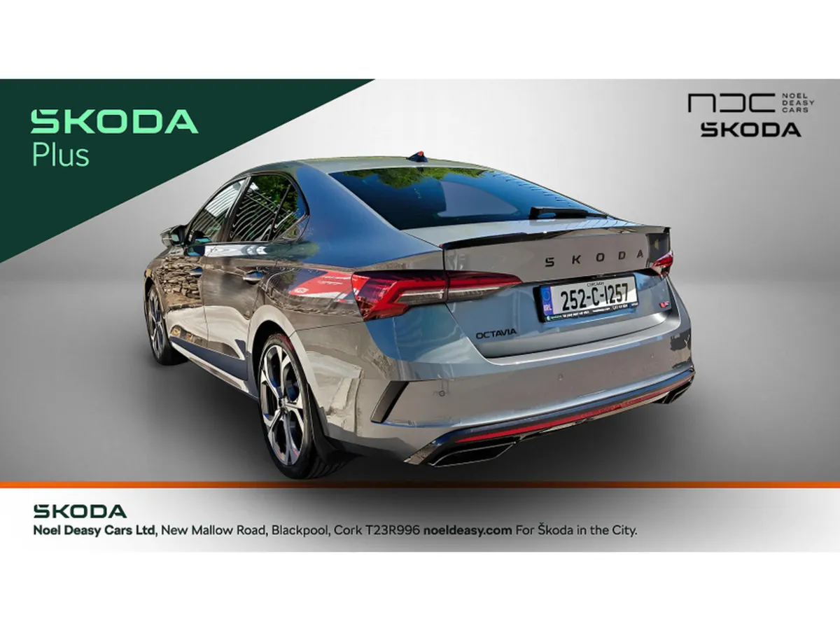 Skoda Octavia RS 2.0TSI 265HP DSG- DEMO MODEL-AS N - Image 4