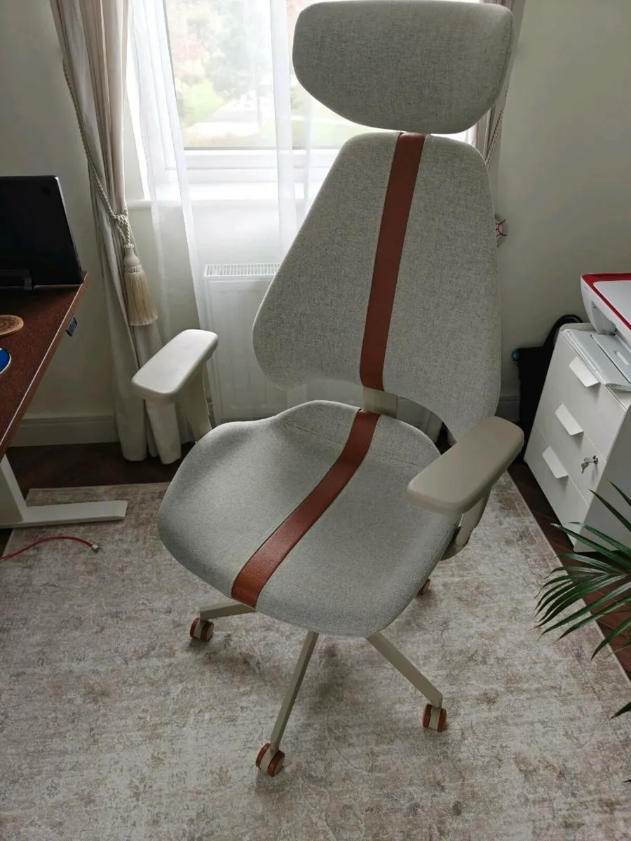 Office chair Gruppspel Ikea White - Image 1