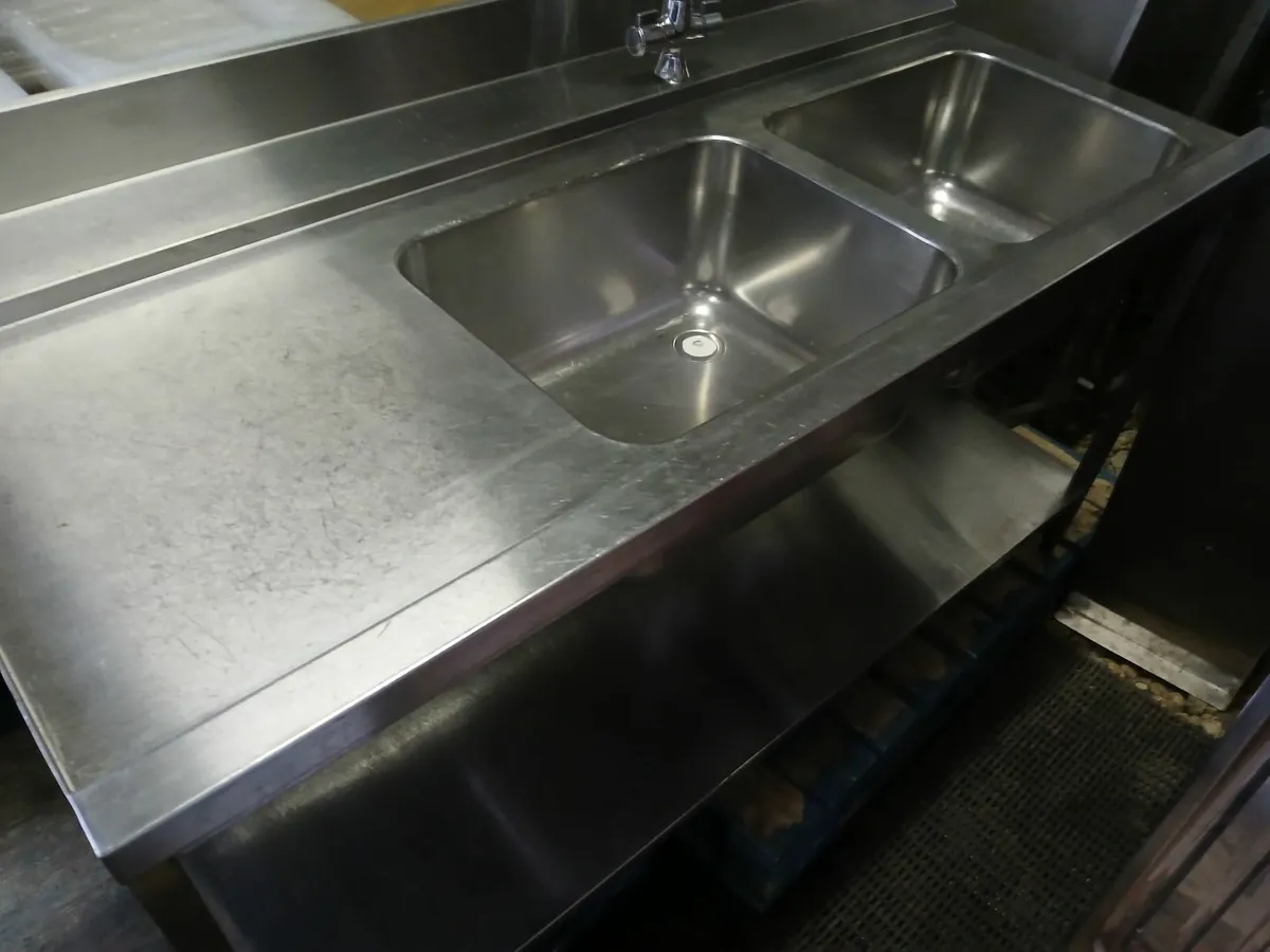 Staneless steel cabbinet/commercial sink unit - Image 3