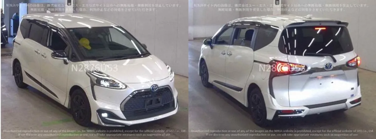 2019 Toyota Sienta Automatic Hybrid 7 Seater famil - Image 1