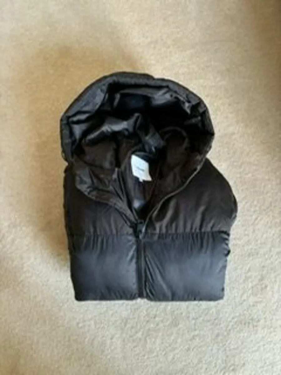 Jack & Jones Men's Black Puffa Jacket - medium - Image 3