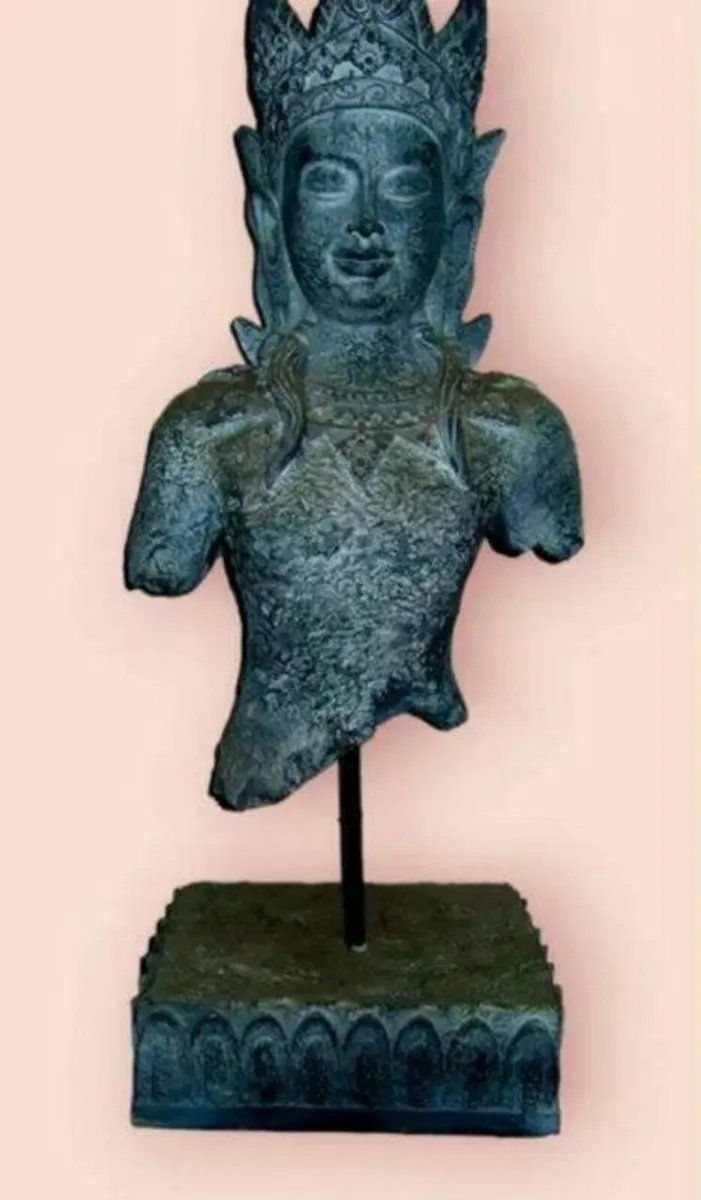 Vintage Asian Art Statue - Image 2