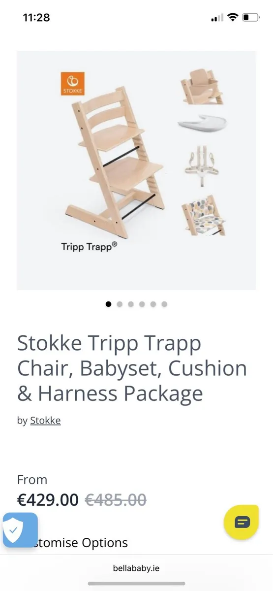 Stokke Tripp Trapp chair Fjord Blue - Image 4