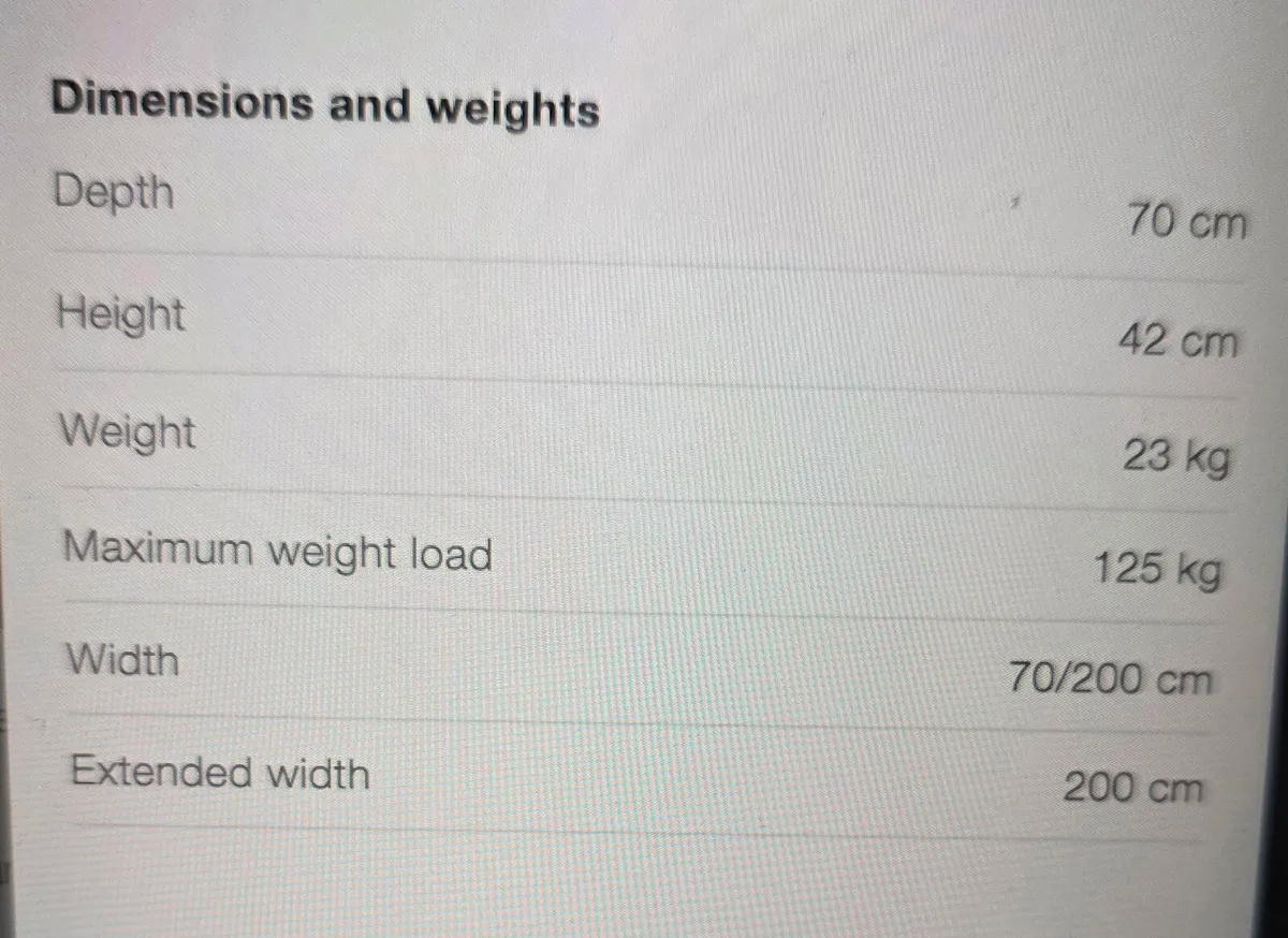 Xtra footstool with sleeping function - Image 3