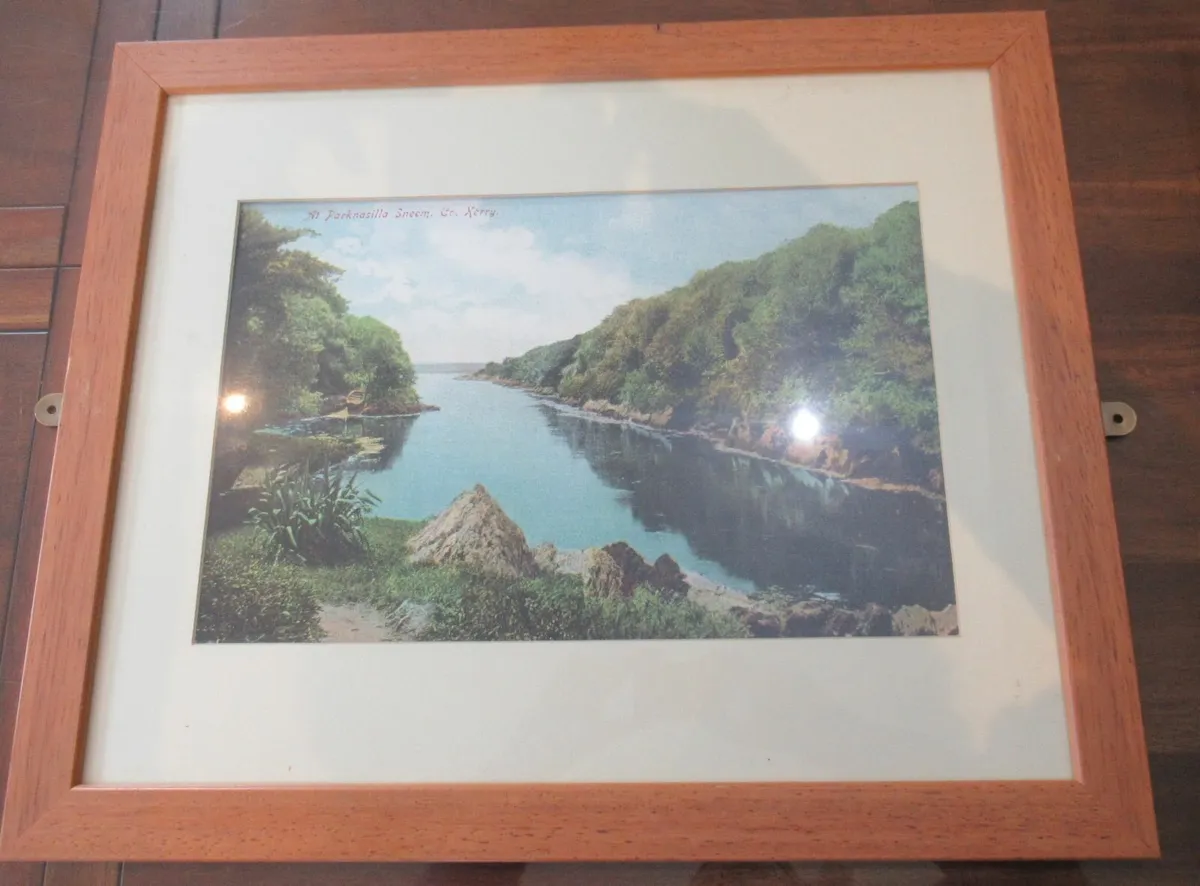 antique vintage PICTURE  cottage kitchen pub cave - Image 3