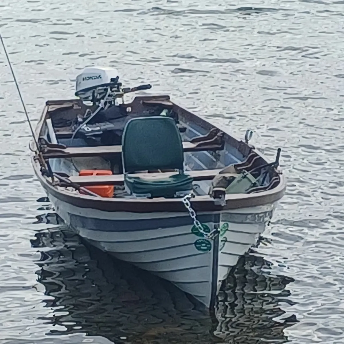 19ft Lake Fishing  Boat and Galvanised heavy trail - Image 1