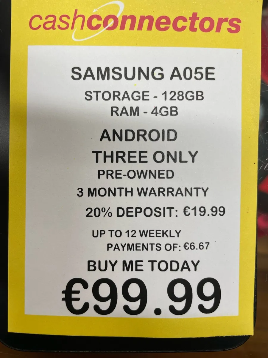 Samsung A05E - Image 2