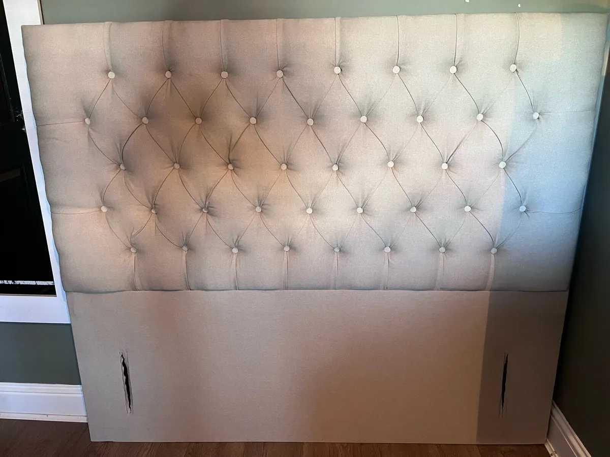 King Size Divan Base and Headboard - Image 2