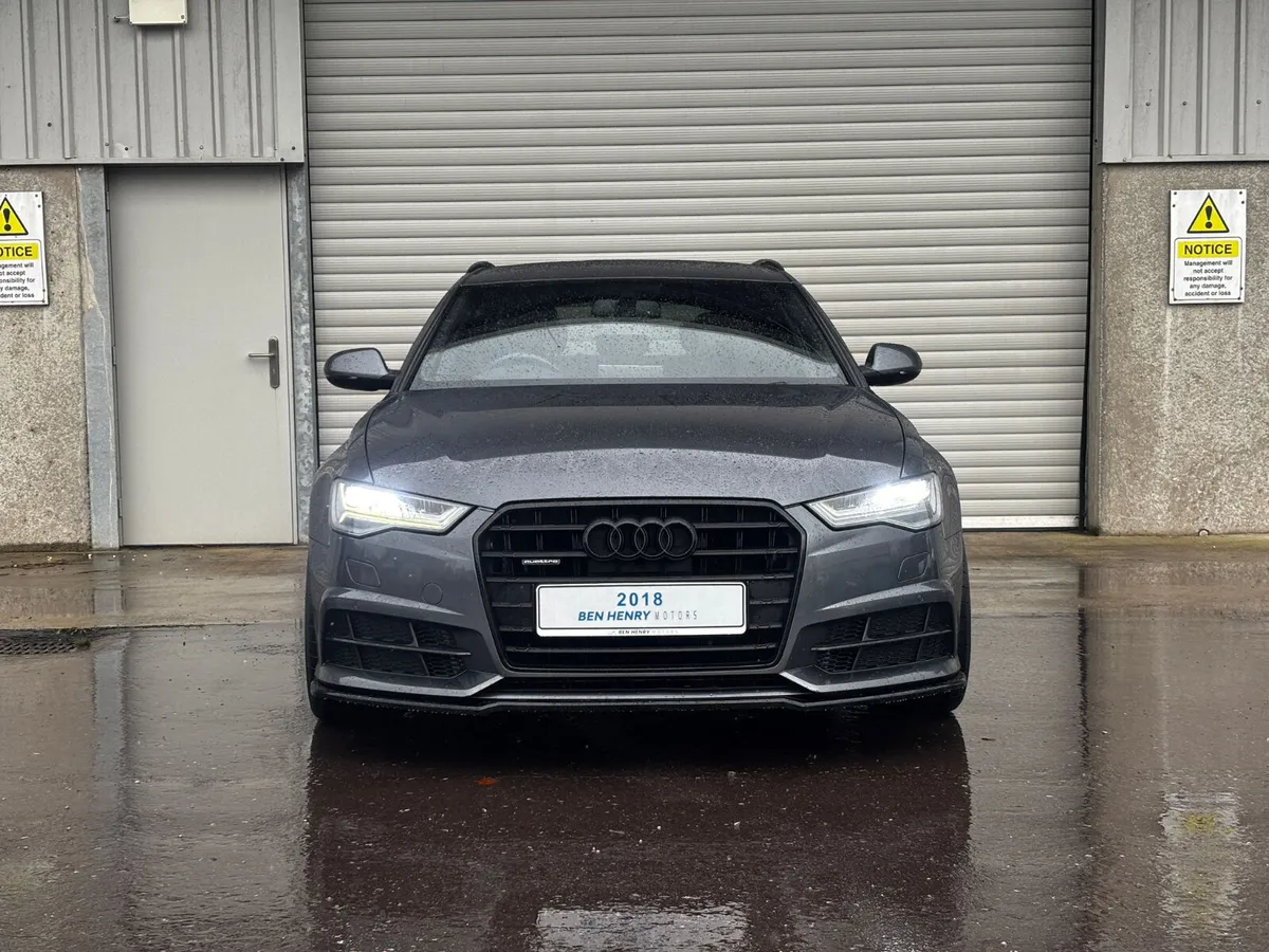 2018 Audi A6 2.0 TDI Quattro S-Line avant Black Ed - Image 2