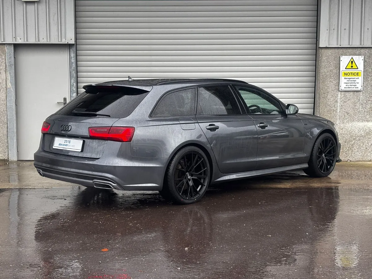 2018 Audi A6 2.0 TDI Quattro S-Line avant Black Ed - Image 4