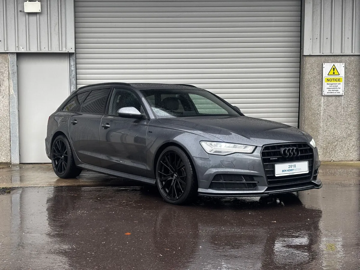 2018 Audi A6 2.0 TDI Quattro S-Line avant Black Ed - Image 1