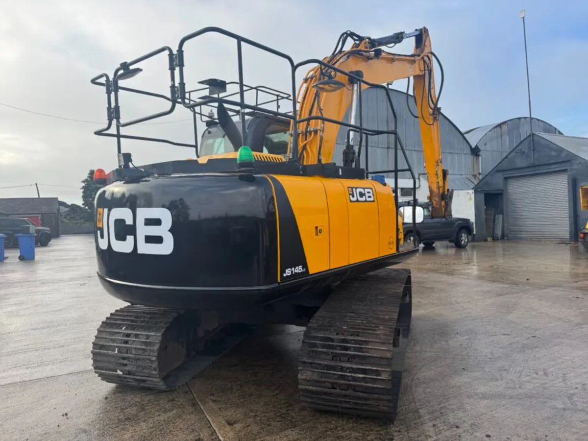 2018 JCB JS 145 LC Plus Excavator Digger - Image 1