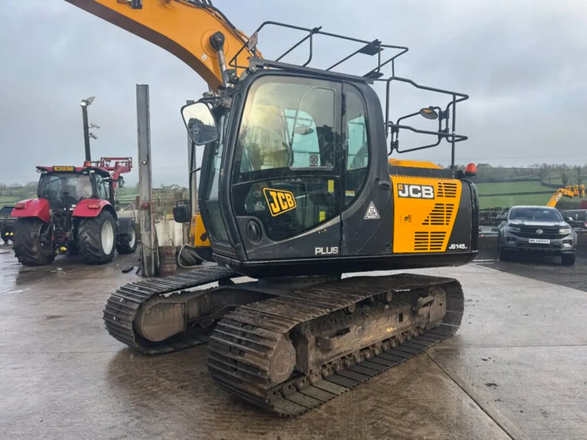 2018 JCB JS 145 LC Plus Excavator Digger - Image 2