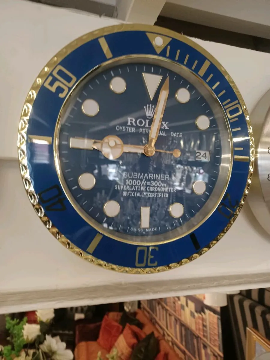 Rolex wall clock