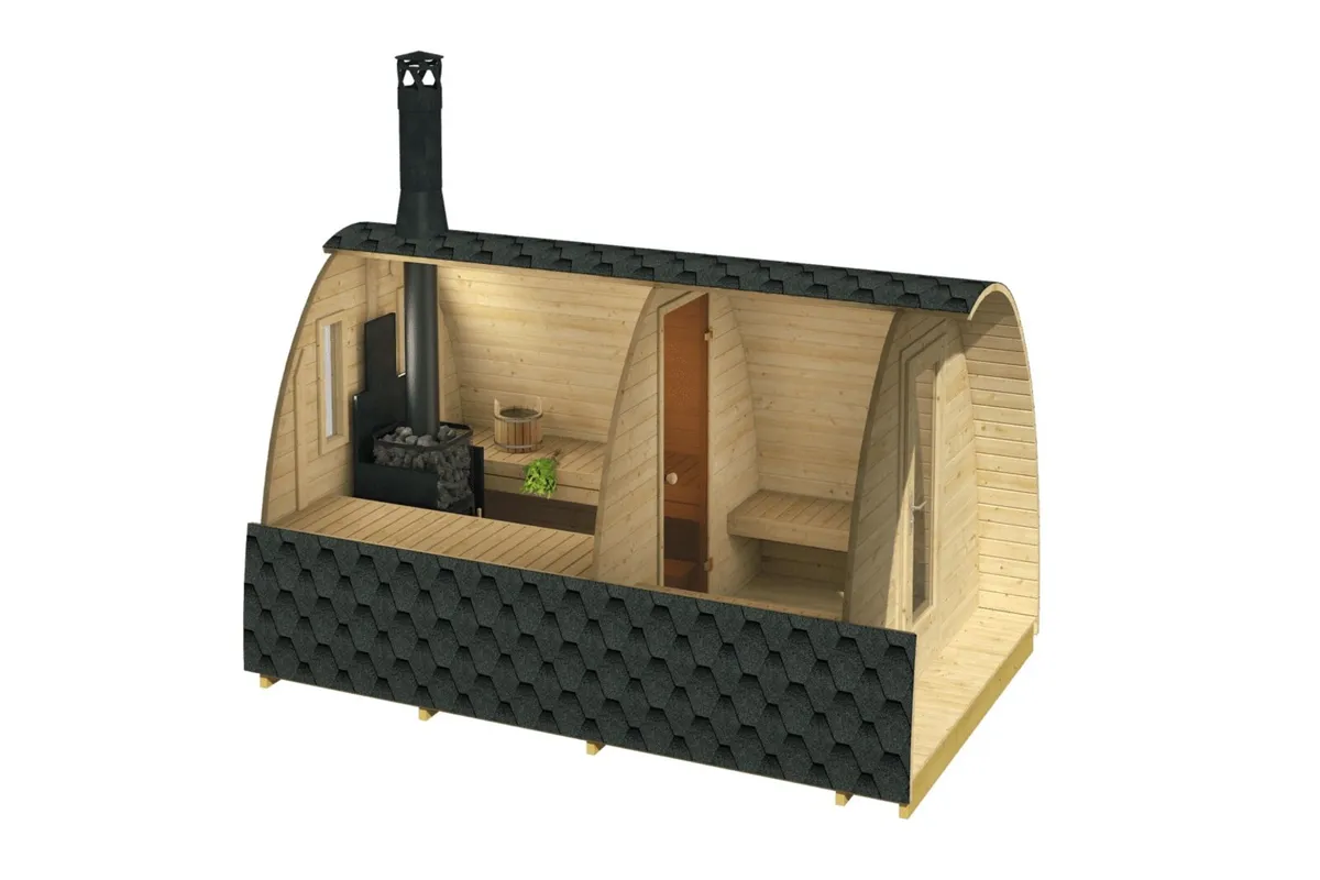 Garden sauna pod - Image 2