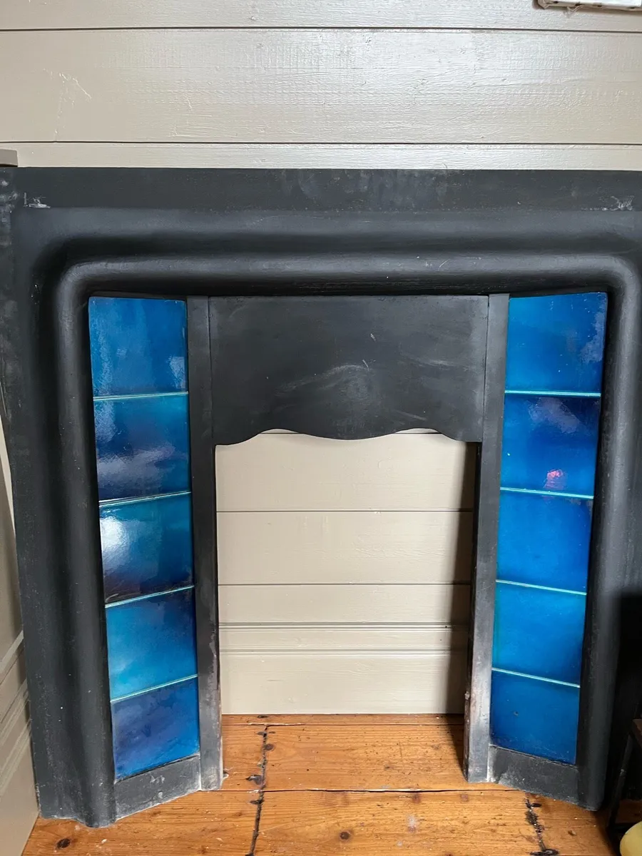 Fireplace insert back plate
