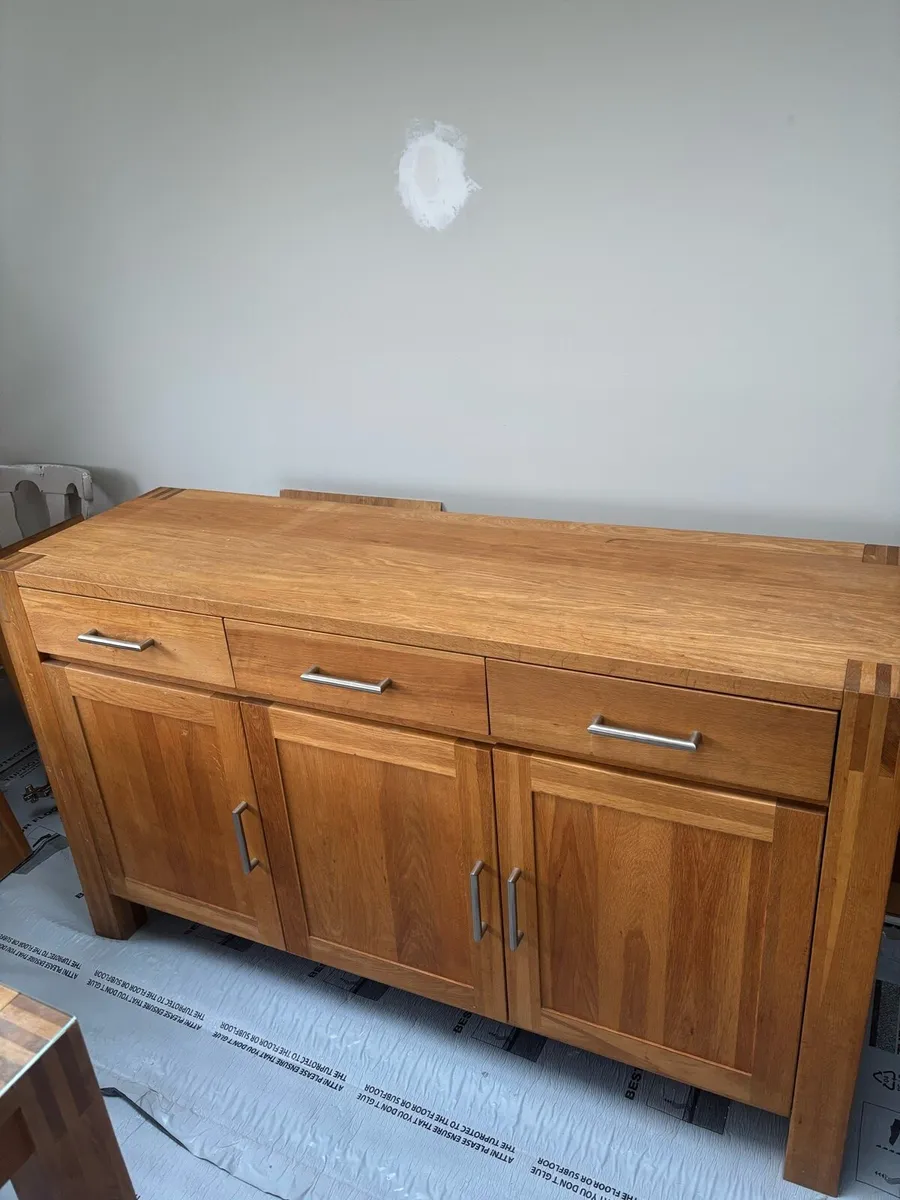 Side board and Mirror - Image 1