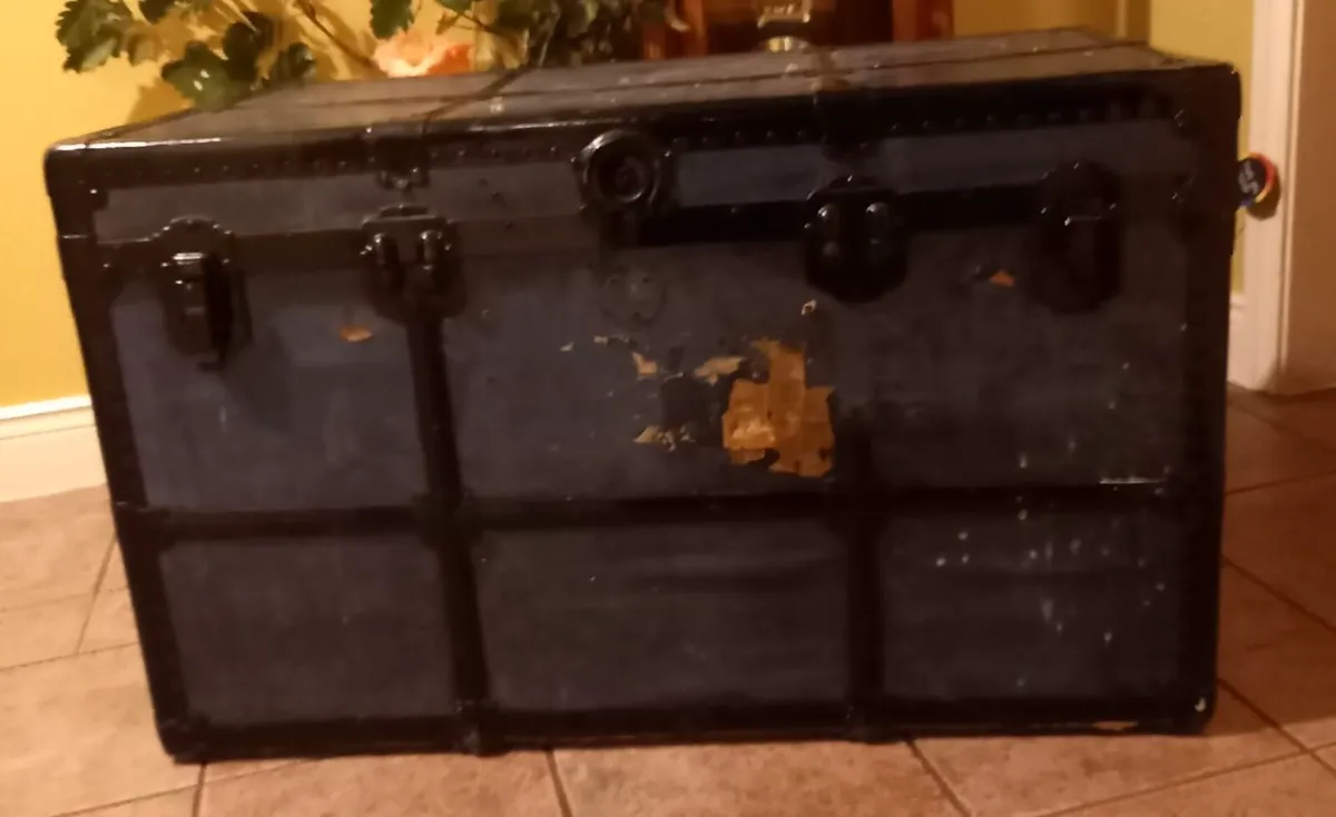 Antique Chest / Trunk - Image 3