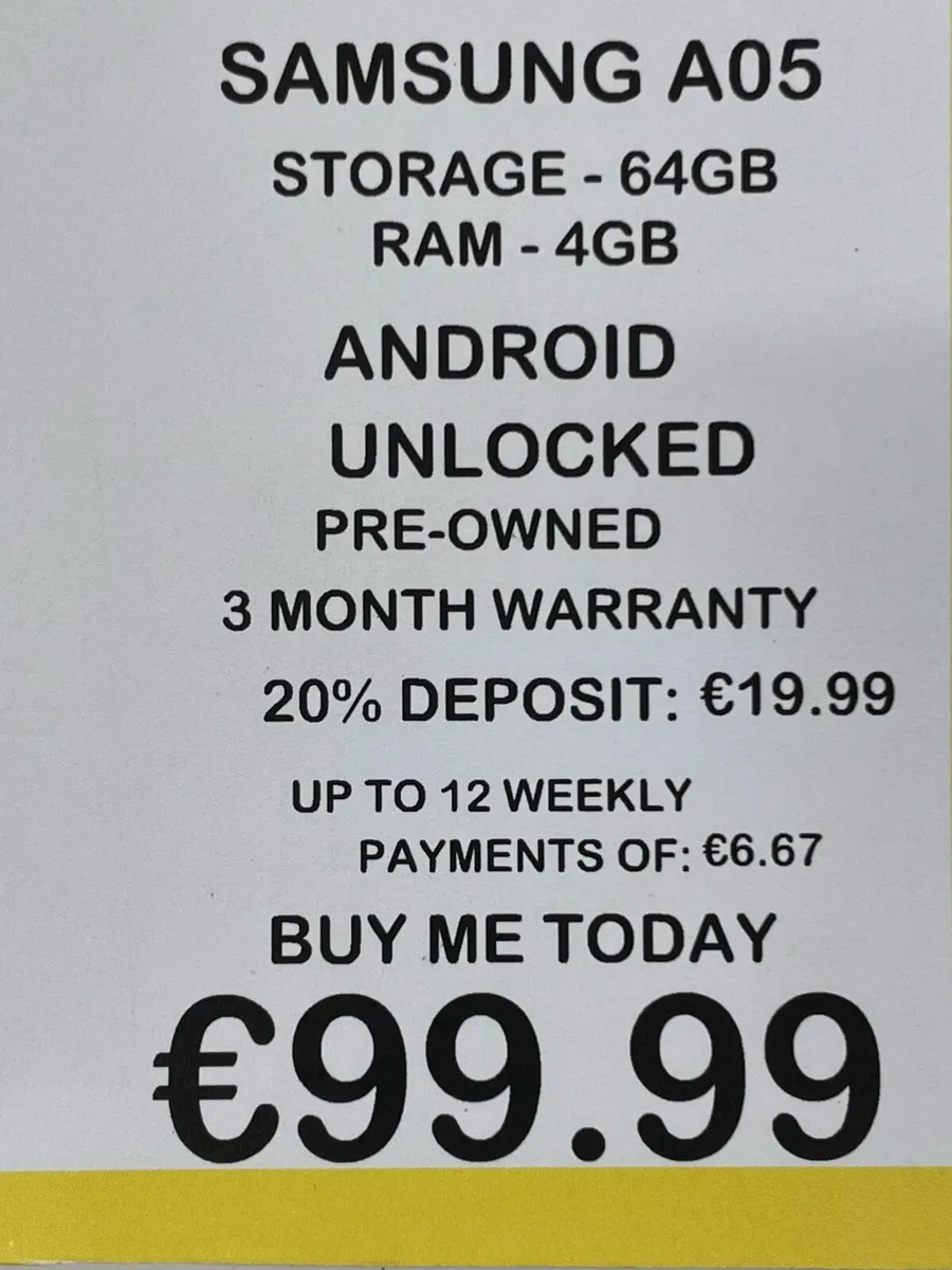 Galaxy A05 - Image 3