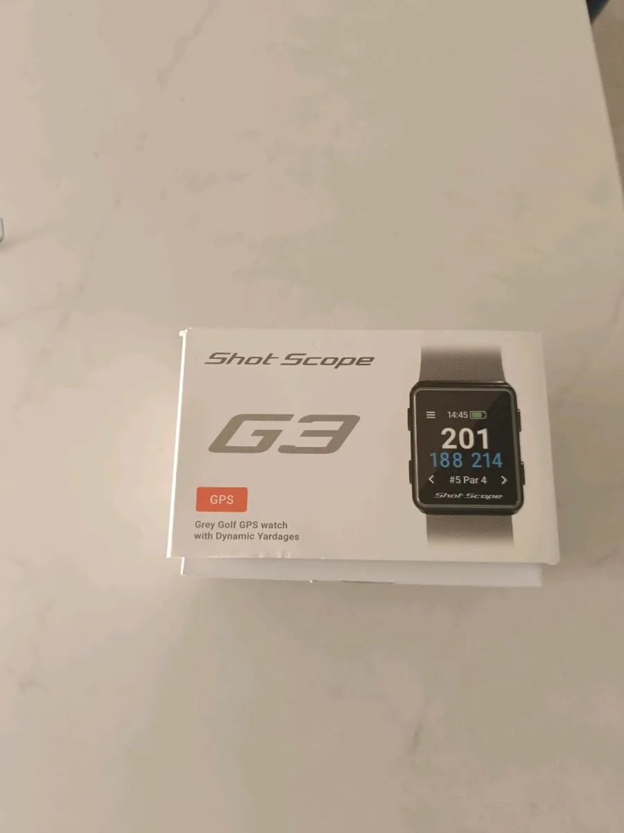 Shot scope G3 GPS golf watch - Image 1