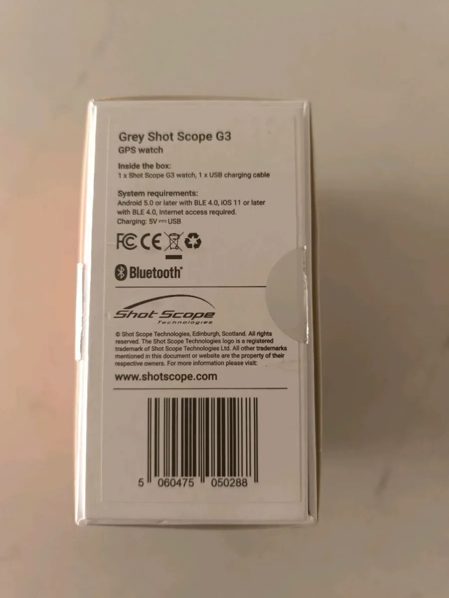 Shot scope G3 GPS golf watch - Image 3