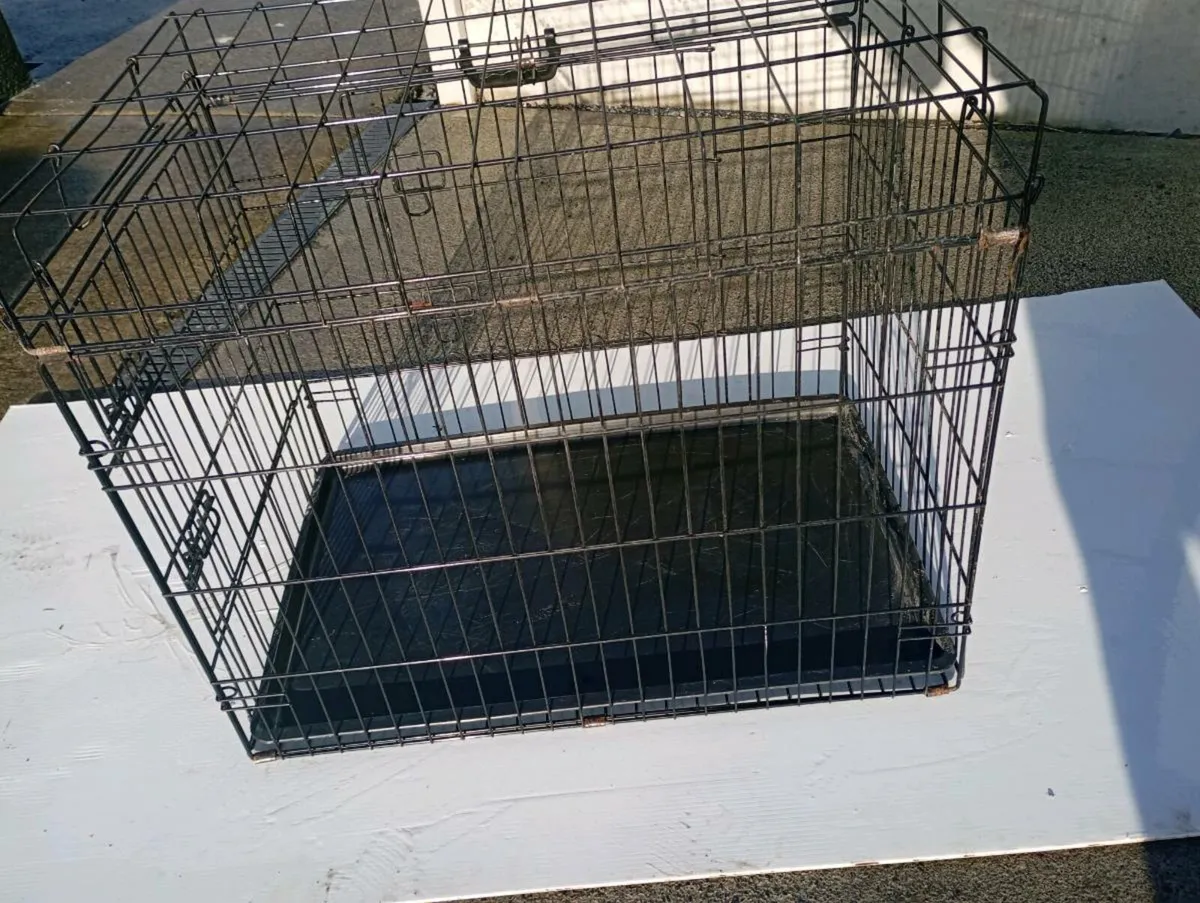 Dog Portable Pet Crate 75cm X 53cm X (H)61cm - Image 3