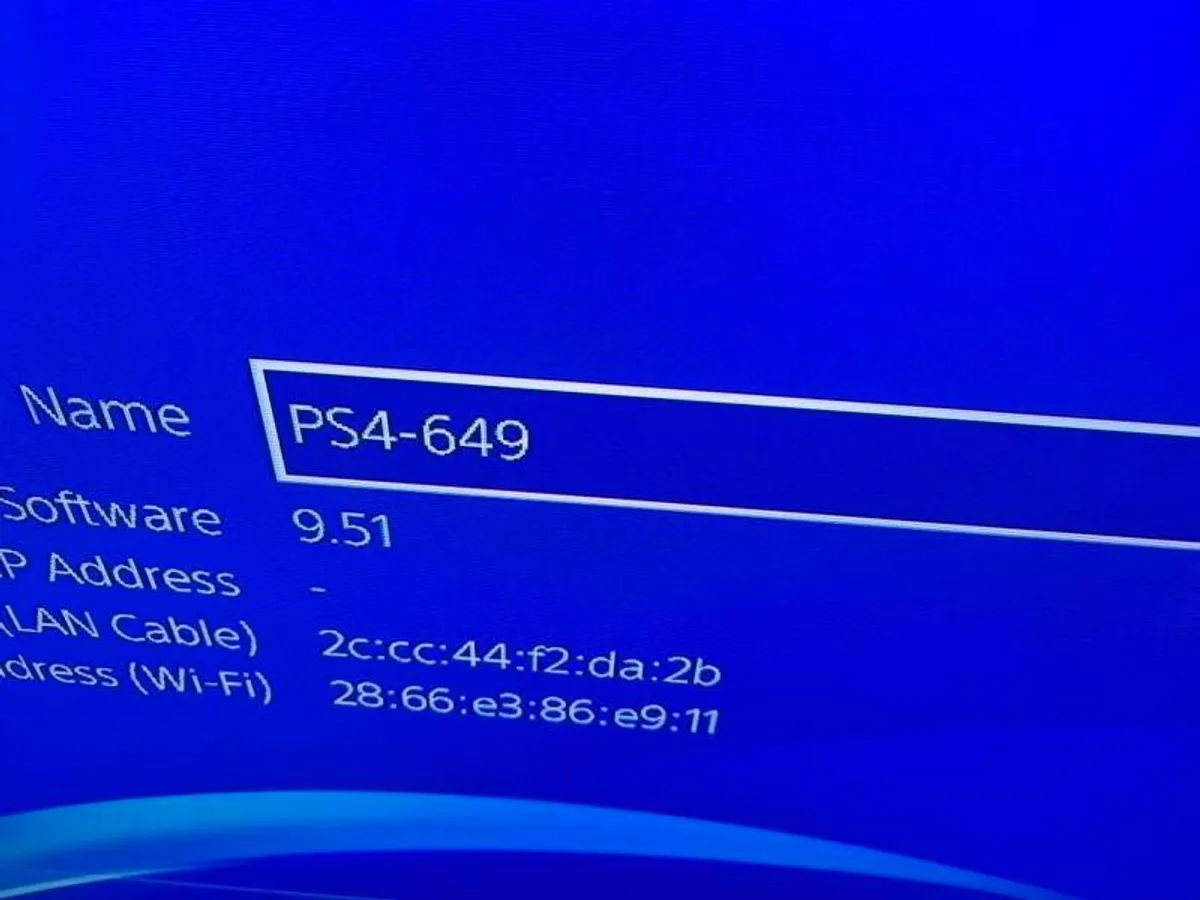 Playstation 4 with controller & games (low firmware 9.5) - Image 3