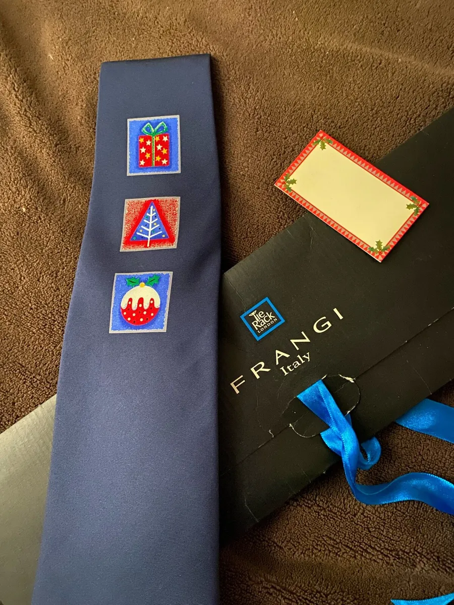 Silk Christmas Tie - Image 1