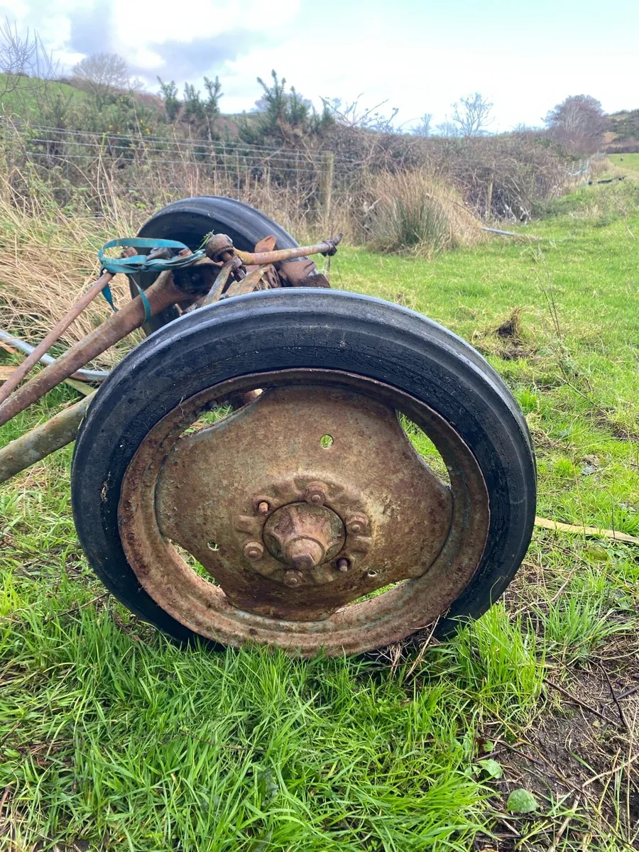 Ferguson 20 parts (back end, front axle etc) - Image 2
