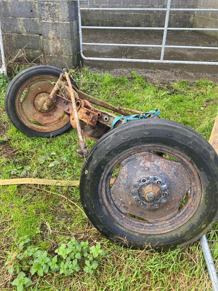 Ferguson 20 parts (back end, front axle etc) - Image 3