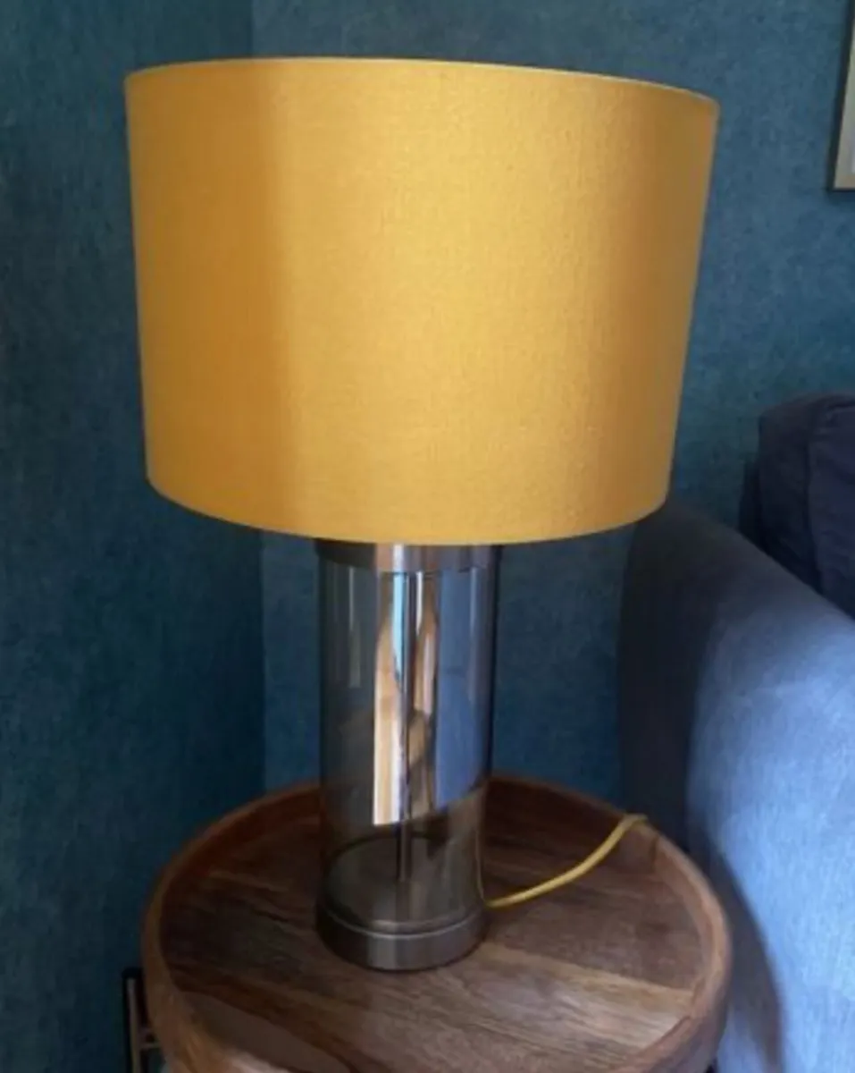 Lamp - Satin Nickel/Ochre- Woodies - Image 2