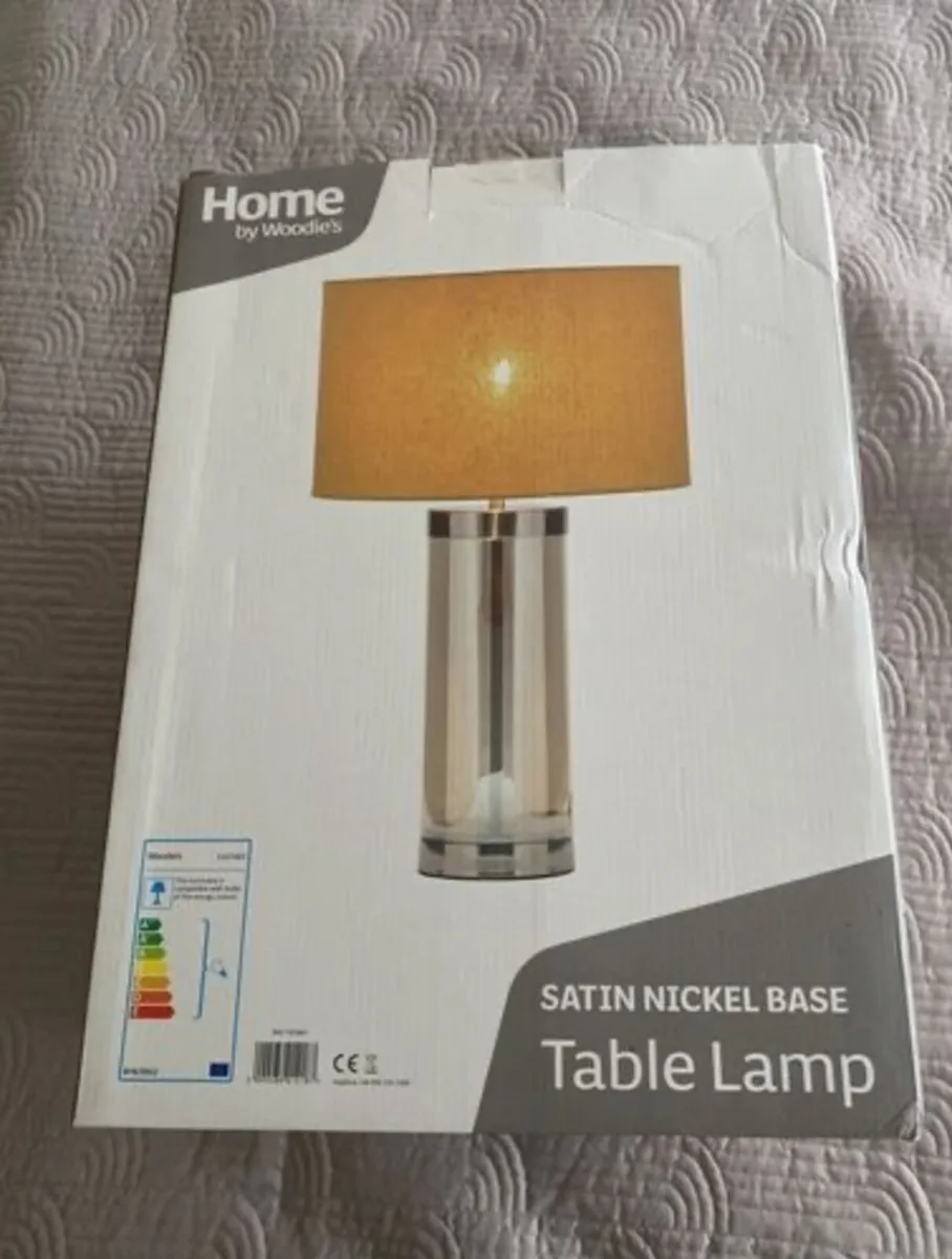 Lamp - Satin Nickel/Ochre- Woodies - Image 4