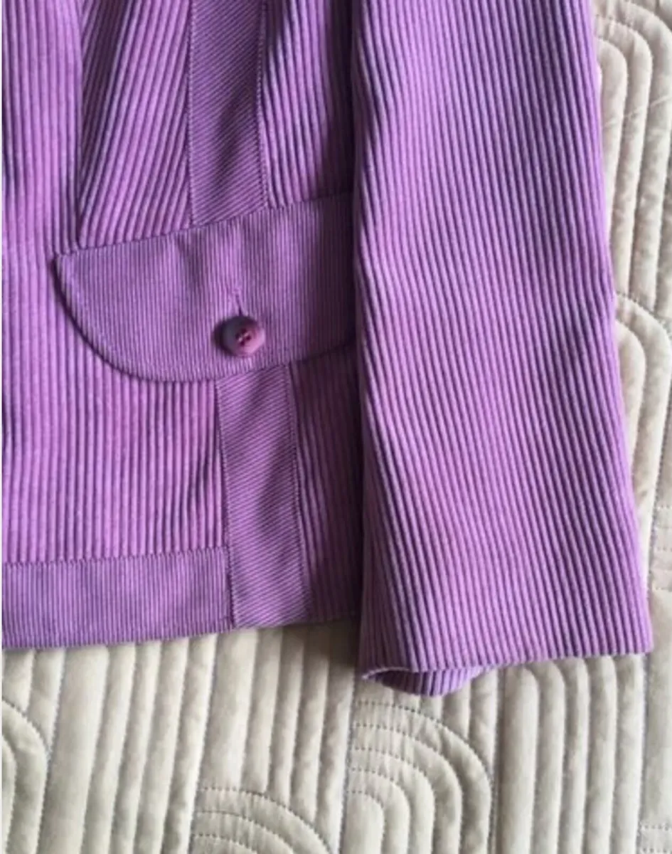 Gerry Weber Cord Blazer Jacket Size 16 - Image 3