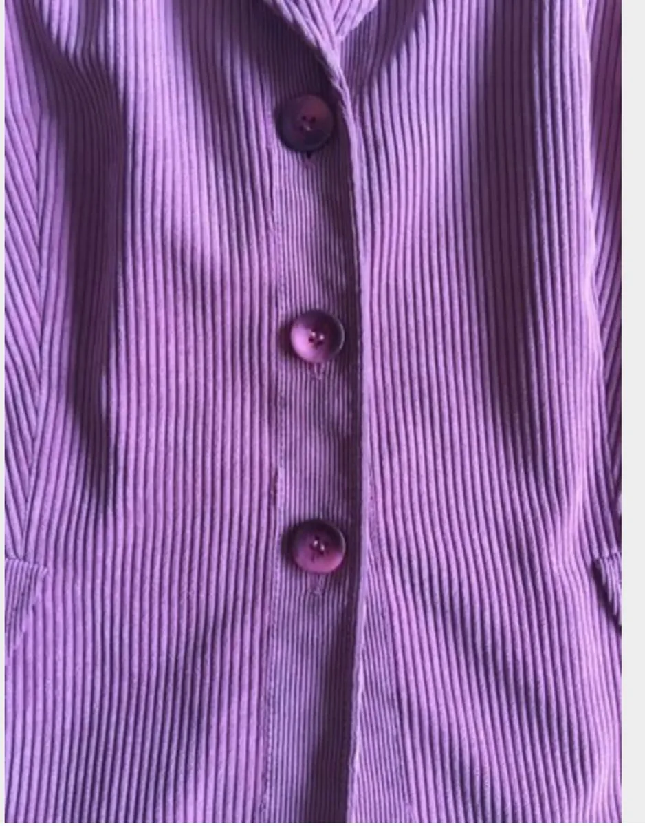 Gerry Weber Cord Blazer Jacket Size 16 - Image 4