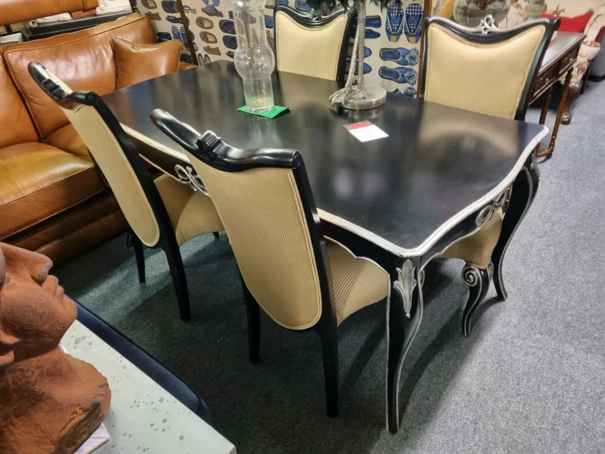 Table and chairs