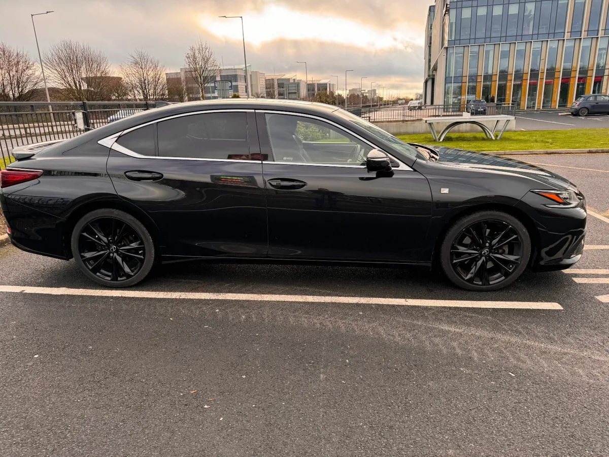 2023 Lexus (231) F-Sport Hybrid – Black on Black – - Image 2