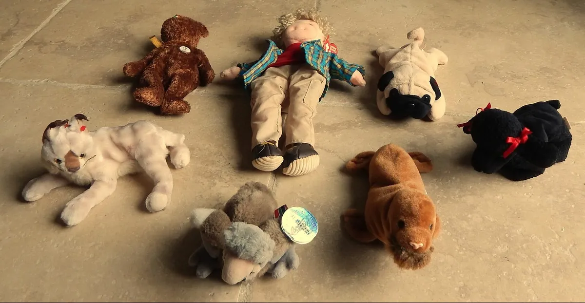 Selection of 7 Beanie Toys - Image 2